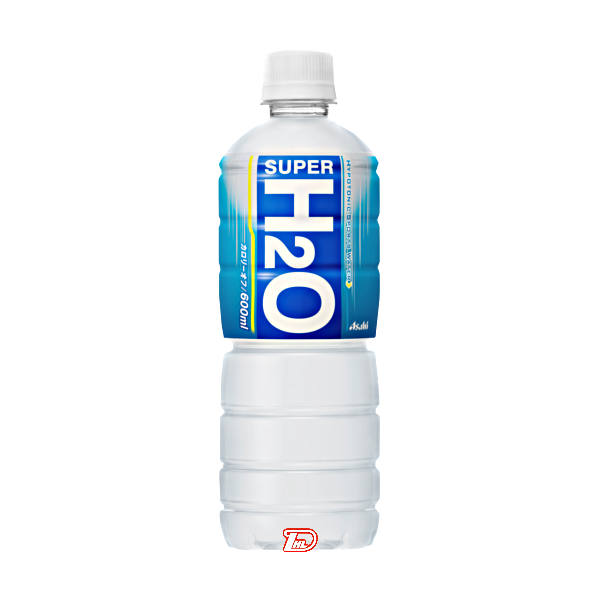 【送料無料2ケース】スーパーH2O　アサヒ　600ml ペット　24本入★一部、北海道、沖縄のみ別途送料が必要となる場合があります