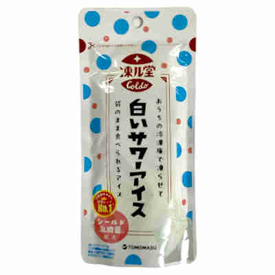 Soft Drinks - 【1ケース】凍ル堂 白いサワーアイス 友桝飲料 80g 12本入