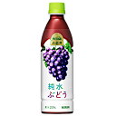 【送料無料2ケース】小岩井 純水ぶどう　キリン　430ml　ペット　24本×2★一部、北海道、沖縄のみ別途送料が必要となる場合があります