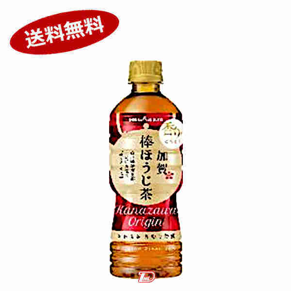 【送料無料2ケース】加賀 棒ほうじ茶 ポッカサッポロ 525ml 24本×2★北海道 沖縄のみ別途送料が必要となります