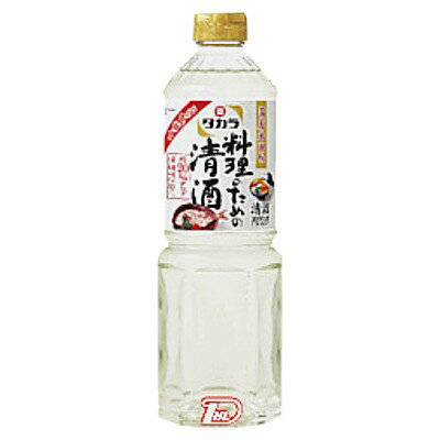 【2ケース】料理のための清酒　宝酒造　1.0L(1000ml) ペット　12本×2 1