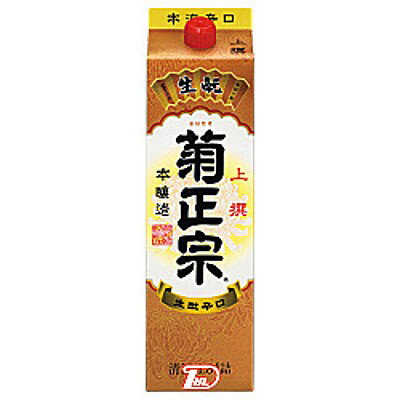 【2ケース】本醸造 上撰 菊正宗酒造 1.8L(1800ml) パック 6本×2