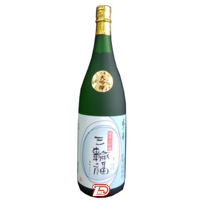 【1本】三輪福　大吟醸　米の華　井坂酒造　1800ml　瓶