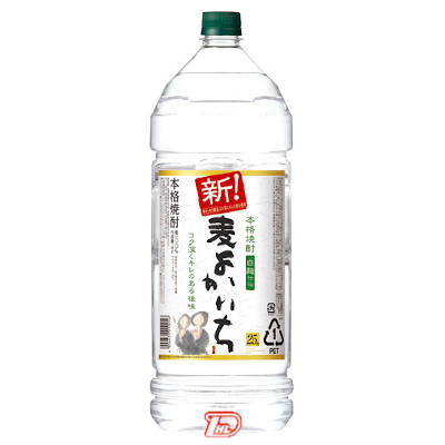 【1ケース】よかいち 麦 25度 宝酒造 4L 4000ml ペット 4本入