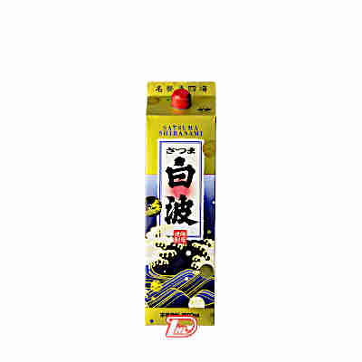 【1ケース】さつま白波 　芋　25度　薩摩酒造　1.8L(1800ml) パック　6本