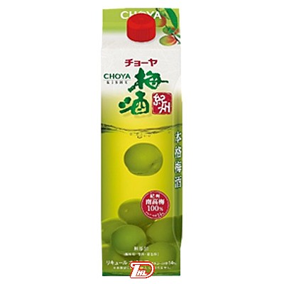 【2ケース】梅酒紀州　チョーヤ　1.0L(1000ml)　パック　6本×2