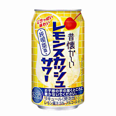 【1ケース】 昔懐かしい　レモンスカッシュサワー　合同酒精　350ml　缶　24本入