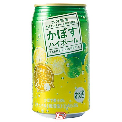 【1ケース】大分県　カボスハイボール　JAフーズ　340ml　缶　24本入