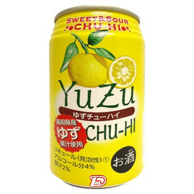 【1ケース】ゆずチューハイ 三幸 350ml 24本入 【1ケース】ゆずチューハイ 三幸 350ml 24本入