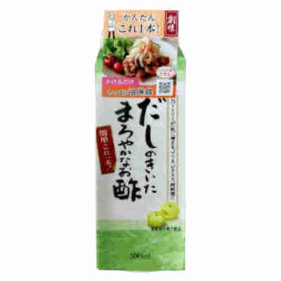 【1ケース】だしのきいた まろやかなお酢 創味食品 500ml パック 6本入