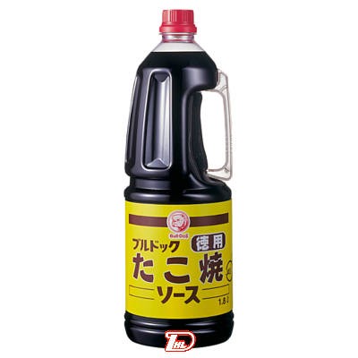 【1ケース】徳用　たこ焼ソース　ブルドック　1.8L　6本入