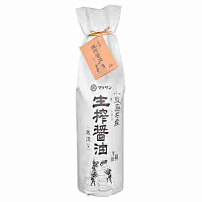 【1ケース】小豆島名産 生搾醤油 タケサン 1.8L 瓶 6本入