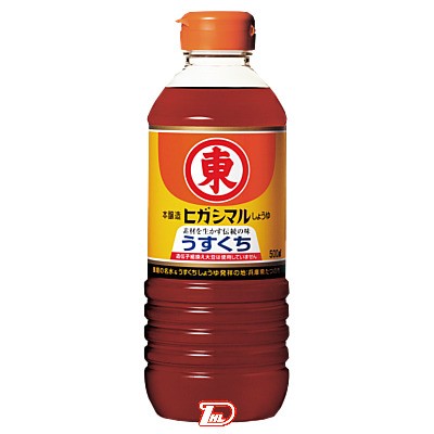 【1ケース】うすくちしょうゆ　ヒガシマル　500ml　12本入 1