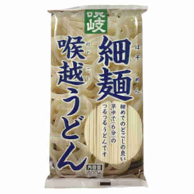 樂天商城 - 【1ケース】讃岐 細麺 喉越うどん さぬきシセイ 600g 20個