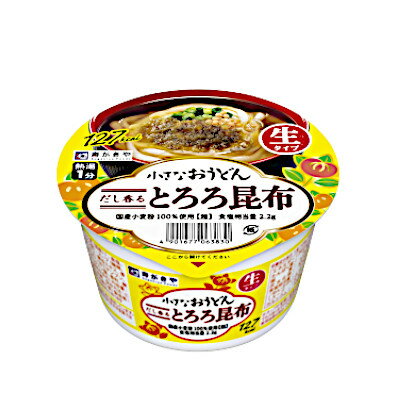 Rakuten - 【1ケース】小さなおうどん とろろ昆布 寿がきや 12個入