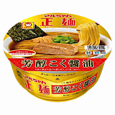 【1ケース】マルちゃん正麺 カップ 芳醇こく醤油 東洋水産 12個入り