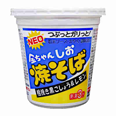 【1ケース】NEO　金ちゃん　しお焼そば　徳島製粉　12個入