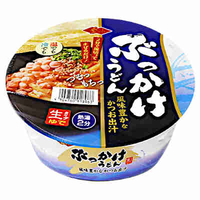 【1ケース】金ちゃん　ぶっかけうどん　徳島製粉　12個入