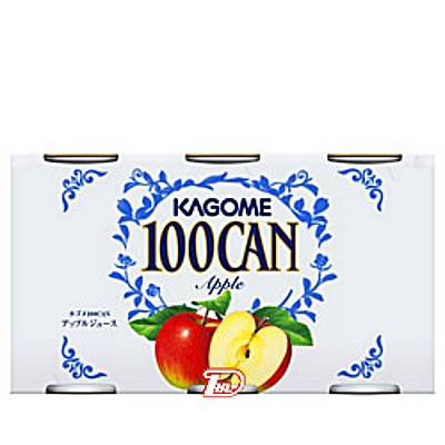 【1ケース】100CAN アップル カゴメ 160g缶 30本入
