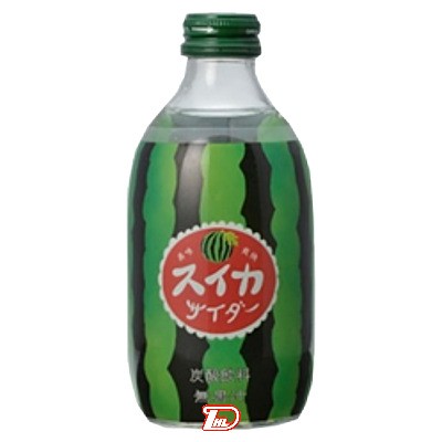 【2ケース】すいかサイダー　友枡飲料　300ml　24本×2 1