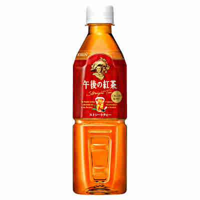 【1ケース】午後の紅茶　ストレートティー　自動販売機用　キリン　500ml　ペット　24本入