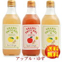 楽天お！茶しま専科　健康通販倶楽部【徳用500mL】●無添加●シャンティ　スウィッチェルミックスセットアップル＆ジンジャー（500mL×1本）ゆず＆ジンジャー（500mL×2本）★7倍希釈★【SHANTI SWITCHEL】KARATSU STYLE生姜酢/柚子酢/りんご酢