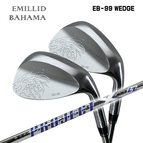 エミリッドバハマ EB-99 ウェッジトゥルーテンパー プロジェクト X LZシャフト