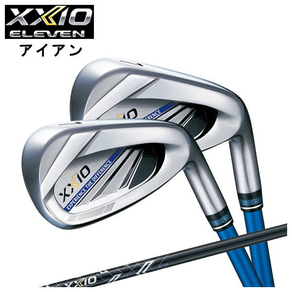 ダンロップ DUNLOP ゼクシオ イレブン XXIO 11 アイアンセット#6〜9、PW(5本組み)ネイビー MP1100 純正カーボンシャフト XXIO11