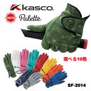 【5月1日限定！全商品ポイント10倍！】キャスコ ゴルフグローブ パレット メンズKasco Palette SF-2014