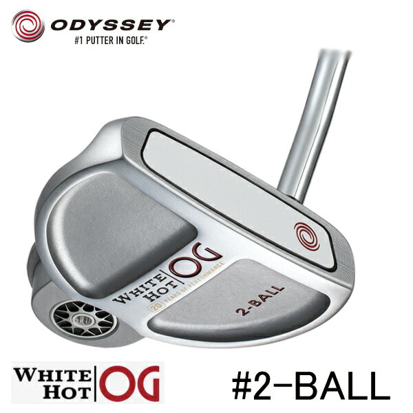 キャロウェイ オデッセイ ホワイトホット スチールシャフト OG 2 ボール パターCallaway Odyssey White Hot 2 Ball Putter