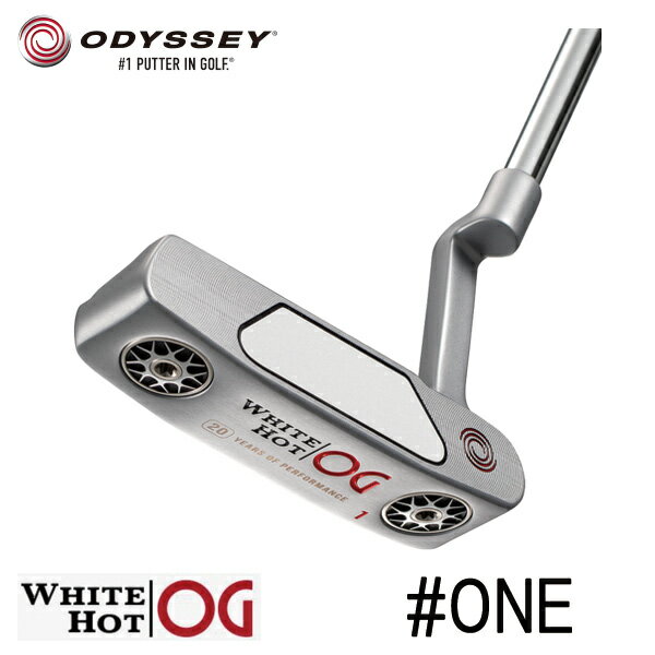 キャロウェイ オデッセイ ホワイトホット スチールシャフト OG #ONE パターCallaway Odyssey White Hot Putter