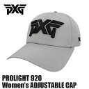 【全品ポイント5倍！ 4/24 20:00～4/27 9:59】PXG レディース キャップPROLIGHT 920 Women's ADJUSTABLE CAP グレーNEW ERA 9TWENTY 【PXG正規品】 ゴルフ あす楽