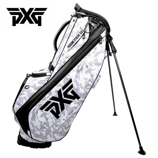 PXG FAIRWAY CAMO CARRY STAND BAGスタンド キャディバッグ 9型 ホワイトXFPPU820711 White ゴルフ あす楽のサムネイル