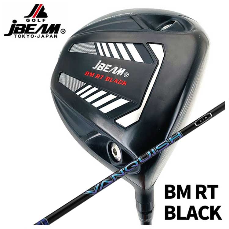 【お買い物マラソン全品ポイント5倍！6/22 20:00〜6/27 01：59まで】【特注カスタムクラブ】JBEAM（Jビーム）BM RT BLACK ドライバー三菱ケミカル VANQUISH(バンキッシュ)シャフト