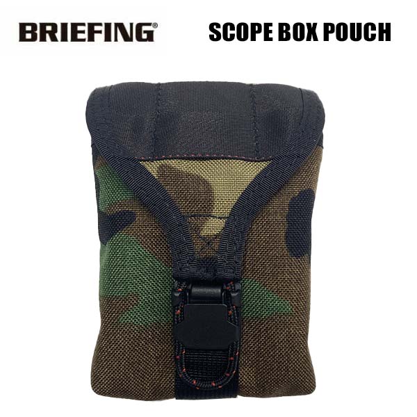 ブリーフィング ゴルフスコープ ボックス ポーチ ウッドランドカモSCOPE BOX POUCH WOODLAND CAMOBRIEGING GOLF BRG191A20