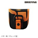 u[tBO St}bg^ p^[Jo[ ubNBRIEFING GOLF BRG221G43 BLACKMALLET PUTTER COVER FIDLOCK AIR CR