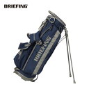 【5月1日限定！全商品ポイント10倍！】ブリーフィング ゴルフスタンド キャディバッグ 9.5型 ネイビーBRIEFING GOLF BRG223D24 NAVYシーアール4 CR-4 #02 XP WOLF GRAY 1