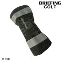 u[tBO SthCo[p wbhJo[ ubNDRIVER COVER XP WOLF GRAYBRIEFING GOLF BRG223G26 BLACK