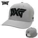 PXG キャップLightweight Structured Low Crown Flat BillH-22PXG000010 ライトグレー  ゴルフ