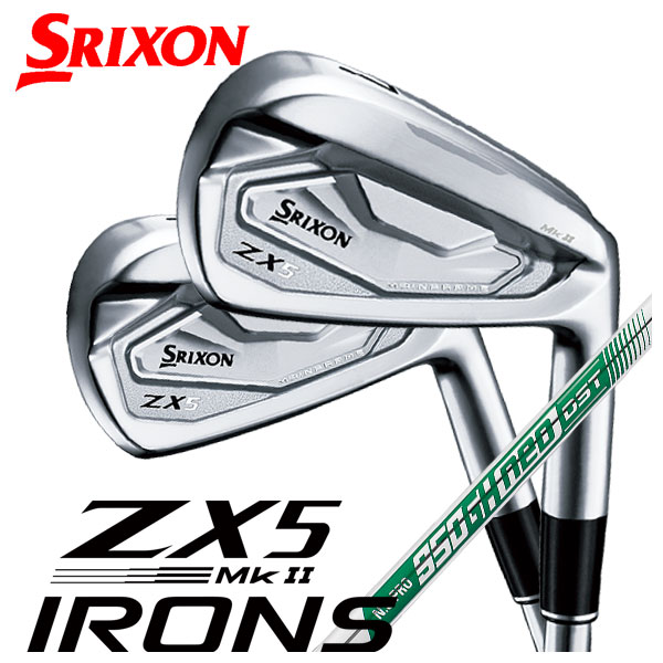 スリクソン(SRIXON) ZX5 Mk2 アイアンN.S.PRO 950GH neo DST スチールシャフト#5～Pw(6本セット)日本正規品