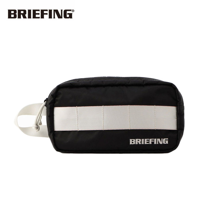 ֥꡼ե ե֥른åץݡ  ۥǡ ֥åBRIEFING GOLF BRG223G74 BLACKDOUBLE ZIP POUCH GOLF HOLIDAY