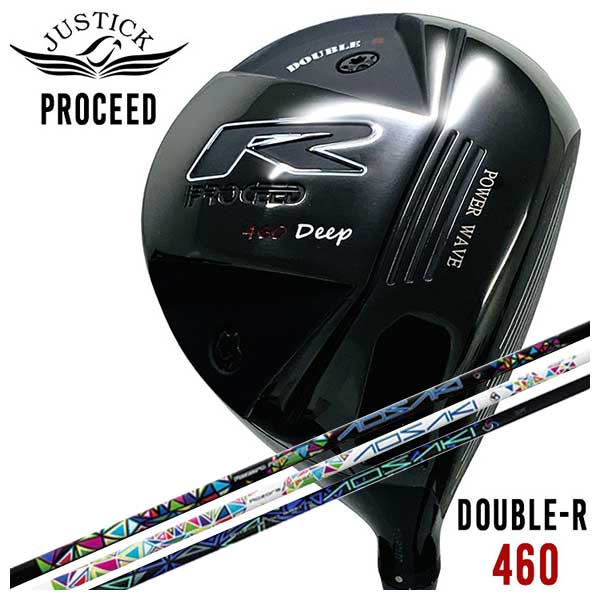 乐天商城 - JUSTICK（ジャスティック）PROCEED DOUBLE-R 460 ドライバーThreering（スリリング）アオサキ・アケボノ シャフト