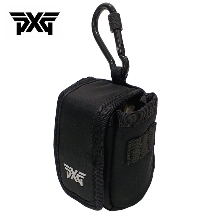 【全品ポイント5倍！5/9 20:00～5/16 01:59】PXG ゴルフボールケース フラップGolf Ball Flap Case ブラック ボールポーチA-JP-GBGBC 2個収納可【PXG正規品】