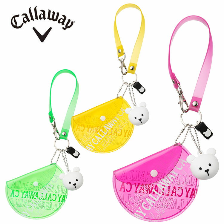 【全品ポイント5倍！4/4 20:00～4/10 01:59】【限定品】 キャロウェイベア ミニケース SS 23 JMCallaway Bear Mini Case5923211 5923212 5923213 ゴルフ