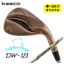 【第一ゴルフオリジナル】キャスコ ドルフィン ウェッジ DW-123 カッパーダイナミックゴールドEXツアーイシュー シャフトDW-123 Copper