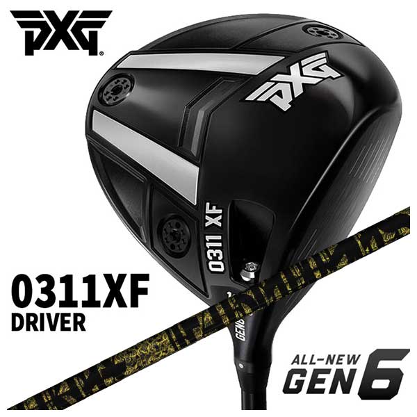 PXG GEN6 0311XF ドライバーTRPX(ティーアールピーエックス) Fabulous （ファビュラス） Ni-Ti シャフト