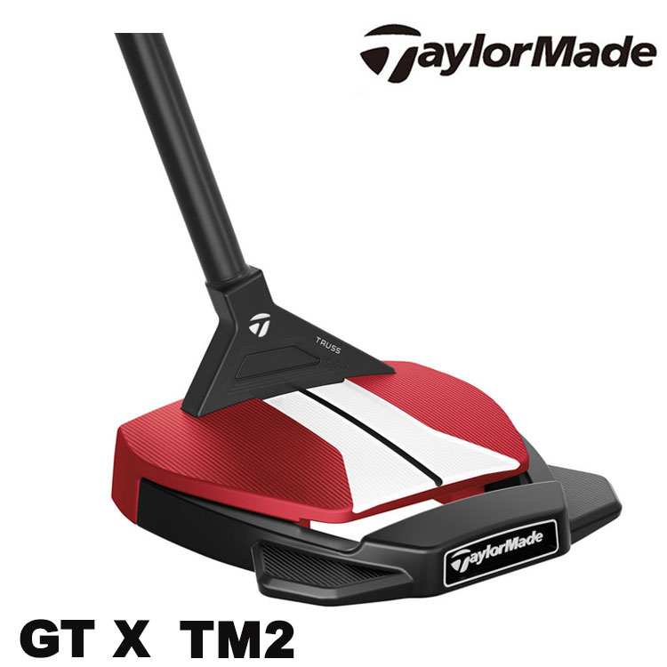 【全品ポイント5倍！4/4 20:00～4/10 01:59】テーラーメイド スパイダー レッド トラスセンター パター SPIDER GTX RED TRUSS TM2 PUTTER