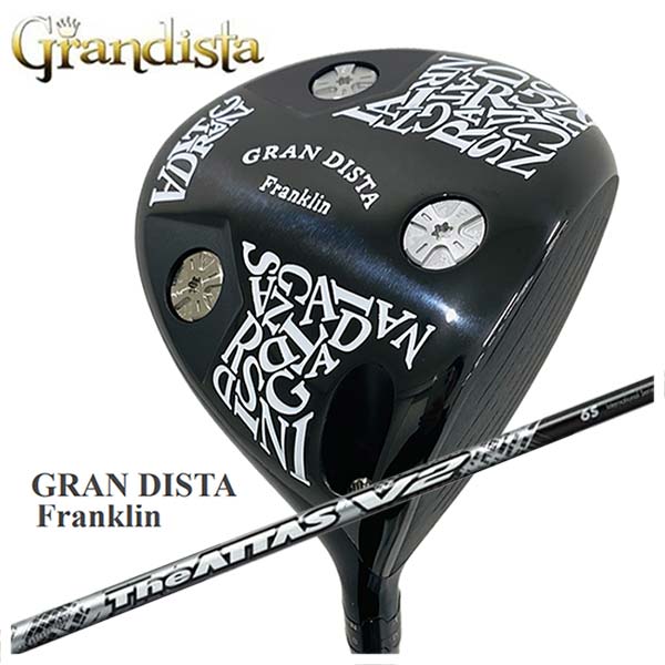 【特注・ヘッド在庫有り】GRANDISTA グランディスタFranklin フランクリン ドライバーUSTマミヤThe ATTAS V2ジ・アッタス ブイツー シャフト