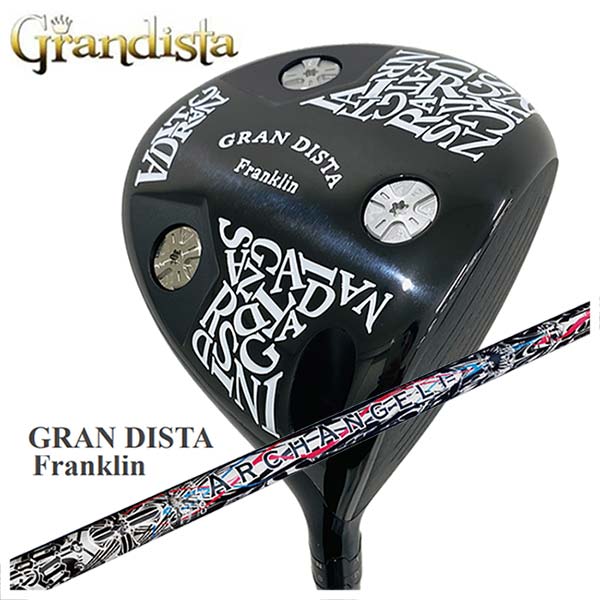 【特注・ヘッド在庫有り】GRANDISTA グランディスタFranklin フランクリン ドライバークライムオブエンジェルアークエンジェル ARCH ANGEL シャフト