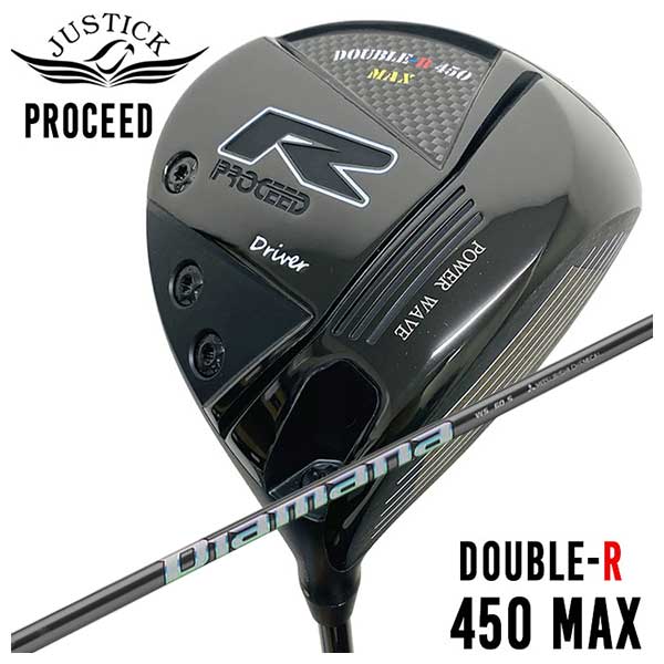 Rakuten - JUSTICK（ジャスティック）プロシード PROCEED DOUBLE-R 450MAX ドライバー三菱ケミカルディアマナWSシャフト